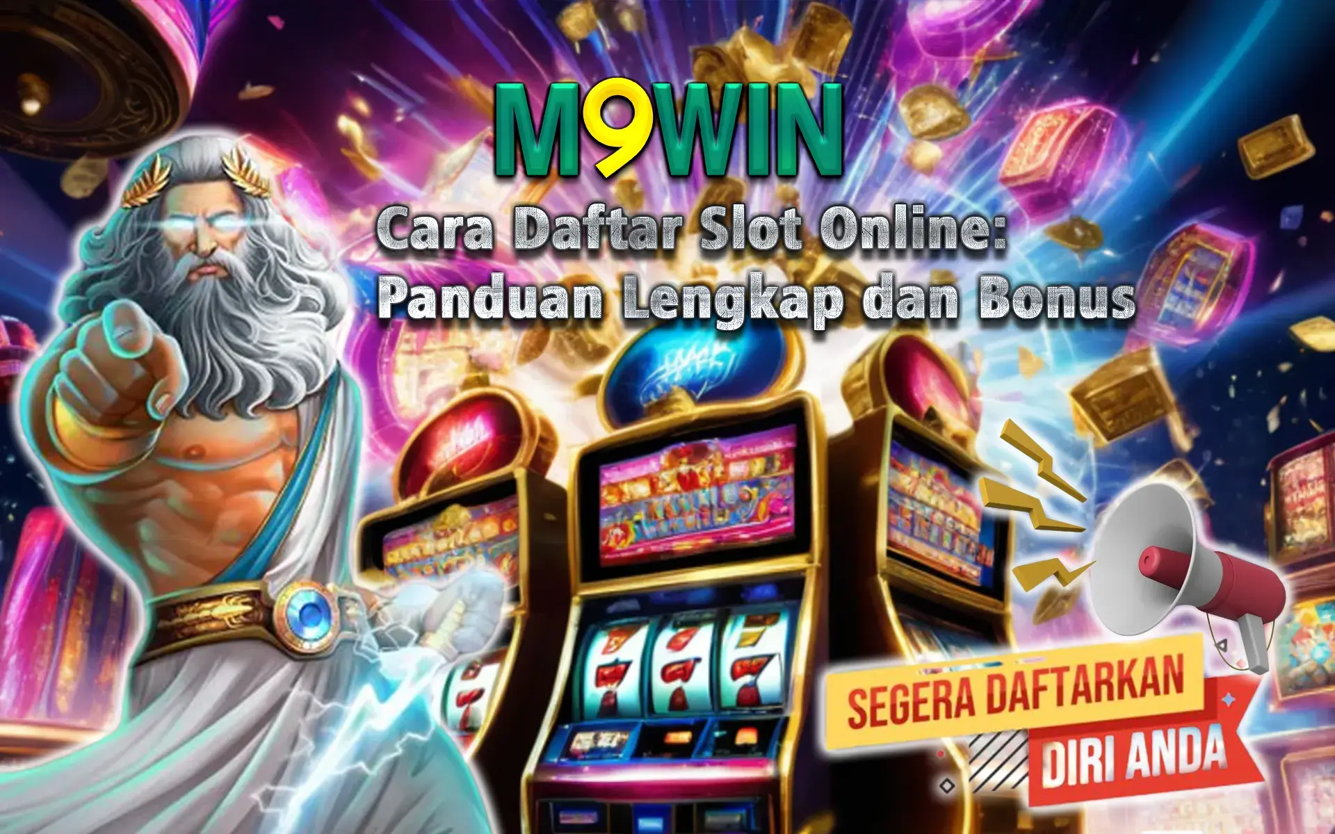 m9win cara daftar slot